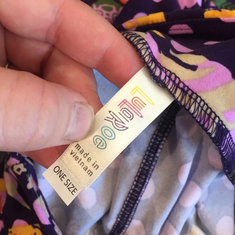 OS NWOT LuLaRoe Leggings BB31 4714 - Picture 4 of 4